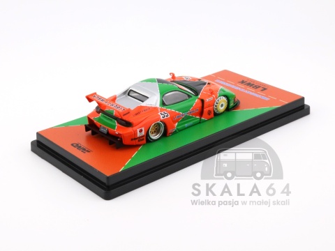 INNO64 Mazda LBWK RX7 RX-7 FD3S LB-Super Silhouette Green / Orange > INNO64